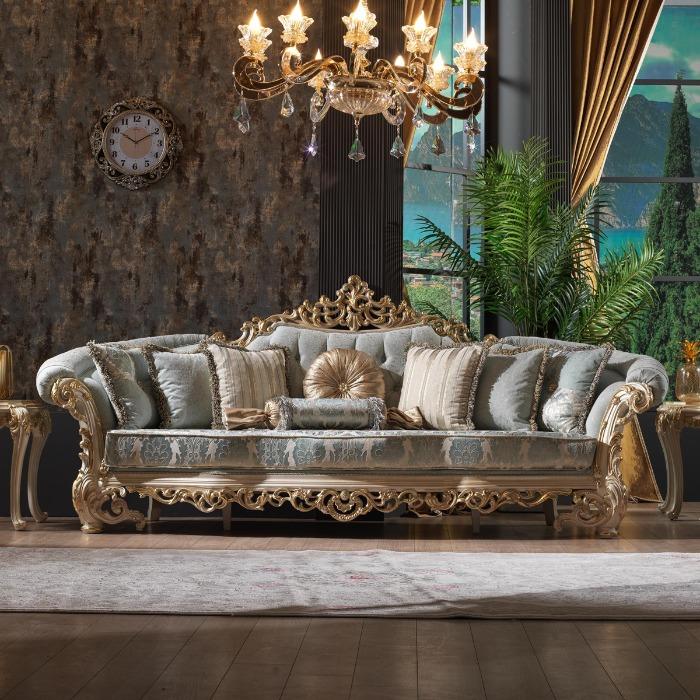 Nyt design royal luksus stue møbler stue amerikansk stil tre