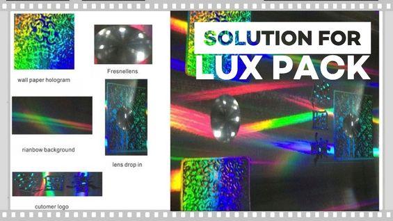 UV Hologram solution for label and packaging business