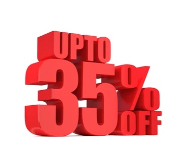 Promo : UP TO 35% OFF