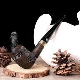 Carved Tobacco Pipe