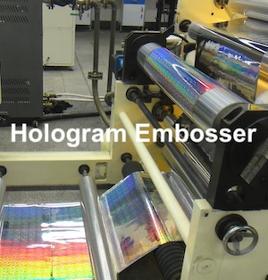 Hologram embosser